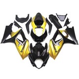 0384 Fairing Suzuki Gsxr1000 K7 07 08 2007 2008 Black Yellow